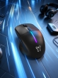 Мышь беспроводная игровая Hoco GM653 Fulltide Bluetooth и 2,4 ГГц с RGB-подсветкой, чёрная