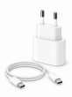 Сетевое зарядное устройство FaizFull RT38 с кабелем USB-C - USB-C, 25 Вт