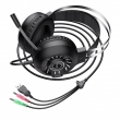 Проводные игровые наушники Hoco ESD04 Cool Game headphones черные