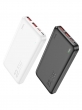 Внешний аккумулятор Hoco J101 10000 мАч повербанк power bank портативная зарядка белый