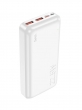 Внешний аккумулятор Hoco J101A Astute 20000mAh, power bank PD 20W QC 22.5W белый