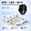 Детские смарт-часы Hoco Y108 4G с SIM-картой, GPS, видеозвонком и SOS-кнопкой, черные