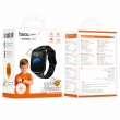 Детские смарт-часы Hoco Y108 4G с SIM-картой, GPS, видеозвонком и SOS-кнопкой, черные