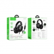 Проводные игровые наушники Hoco W113 Dynamic USB7.1 channel gaming черные