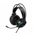Игровые наушники HOCO W118 Extreme с микрофоном, RGB подсветка, 40 мм