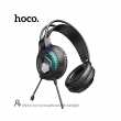 Проводные игровые наушники Hoco ESD12 Cool mix headphones черные
