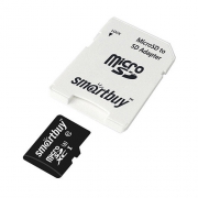 Карта памяти SmartBuy Professional microSDXC Class 10 UHS-I U3 128GB + SD adapter