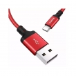 Кабель USB HOCO X14 Times speed, USB - Type-C, 3А, 2 м, красно-черный