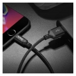 Кабель USB HOCO X14 Times speed, USB - Lightning, 1 метр, красно-черный 