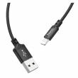 Кабель USB HOCO X14 Times speed, USB - Lightning, 1 метр, красно-черный 