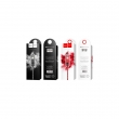 Кабель USB HOCO X14 Times speed, USB - Lightning, 1 метр, красно-черный 