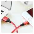 Кабель USB HOCO X14 Times speed, USB - Lightning, 1 метр, красно-черный 