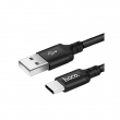 Кабель USB HOCO X14 Times speed, USB - Type-C, 3А, 2 м, красно-черный