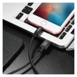 Кабель USB HOCO X14 Times speed, USB - Lightning, 1 метр, красно-черный 