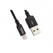 Кабель USB HOCO X14 Times speed, USB - Lightning, 1 метр, красно-черный 