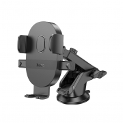 Автомобильный держатель Hoco H19 Mighty one-button car holder черный