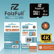 MicroSD32Gb FaizFull Class10 U3