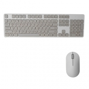 Комплект беспроводных клавиатуры и мышки Xiaomi Mi Wireless Keyboard and Mouse Set 2 (WXJS02YM) White