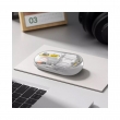 Мышь беспроводная Hoco GM35 двухрежимная 2.4G Bluetooth+USB прозрачная серая бесшумная