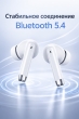 Беспроводные наушники HOCO EQ2 Plus Thought TWS Bluetooth 5.4 для телефона, белые