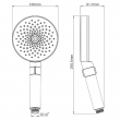 Лейка для душа Xiaomi Mijia Booster hand Shower(MJZYSCHS01DB)