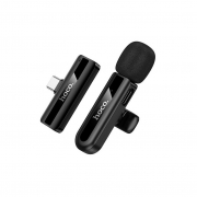 Беспроводной микрофон Hoco L20 Fair Wireless Microphone Type-C черный