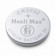 Комплект батареек Henli Max CR2032 литиевые 3V 5 шт. для весов, часов и брелков