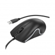 Игровая проводная мышь HOCO GM19 Enjoy gaming, RGB, черный