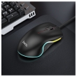 Игровая проводная мышь HOCO GM19 Enjoy gaming, RGB, черный