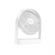 Настольный портативный вентилятор Hoco HX65 Ultra-thin Desktop Fan, 2000 mAh, белый
