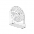 Настольный портативный вентилятор Hoco HX65 Ultra-thin Desktop Fan, 2000 mAh, белый