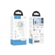 Портативный мини-вентилятор Hoco HX60 Nimble portable white