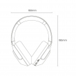 Наушники Xiaomi Haylou, S30, ANC, Bluetooth 5.4, Hi-Res, шумоподавление, синие 