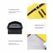 Рюкзак унисекс Xiaomi Mi Mini Backpack 10 литров Yellow, влагоотталкивающий материал