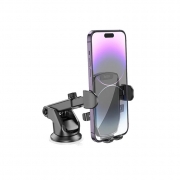 Держатель автомобильный Hoco CAD-30 Quick-Lock Pro Phone Holder черный
