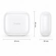 Беспроводные Bluetooth-наушники Hoco EQ32 Astute с микрофоном 2 в 1 белые