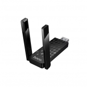 Wi-Fi адаптер Hoco Hi34 WiFi6 USB external dual antenna wireless network card