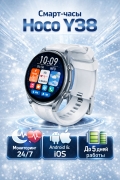 Умные часы Hoco Y38 AMOLED Smart watch Call Version серебро