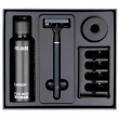 Набор для бритья Mijia Lemon Razor H600-6, пена, 4 кассеты, подставка, черный