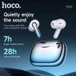 TWS-наушники HOCO EQ16 ANC с поддержкой Bluetooth 5.3 и активным шумоподавлением фиолетовые