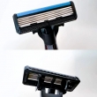 Набор для бритья Neowak Lemon Razor H600-8, пена, 4 кассеты, подставка