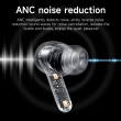 TWS-наушники HOCO EQ16 ANC с поддержкой Bluetooth 5.3 и активным шумоподавлением фиолетовые