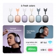 Наушники беспроводные полноразмерные Hoco W65 Plus Happy ANC BT, Bluetooth 5.4, серебряный