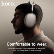 Наушники беспроводные полноразмерные Hoco W65 Happy BT, Bluetooth 5.4, silver