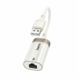 Переходник HOCO UA41 USB – RJ45 сетевой адаптер 10/100 Мбит/с, кабель 15 см 