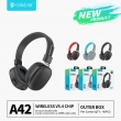 Беспроводные полноразмерные наушники Celebrat A42, Bluetooth: 5.4, красные
