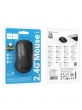Мышь беспроводная HOCO GM42 Platino wireless mouse черная