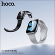 Смарт-часы Hoco Y42 с Bluetooth звонками и 2 ремешками черные