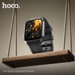 Умные часы HOCO Y44 Smart Watch с Bluetooth-звонками черные