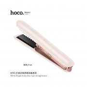 Беспроводной выпрямитель для волос Hoco HP46 Explicit розовый
